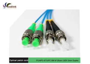 China FCC Certified FC/APC-ST/UPC 9/125um LSZH Fiber Patch Cord wholesale
