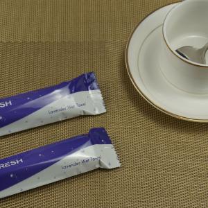 China Individual Disposable 23x23cm Cotton Wet Towel wholesale