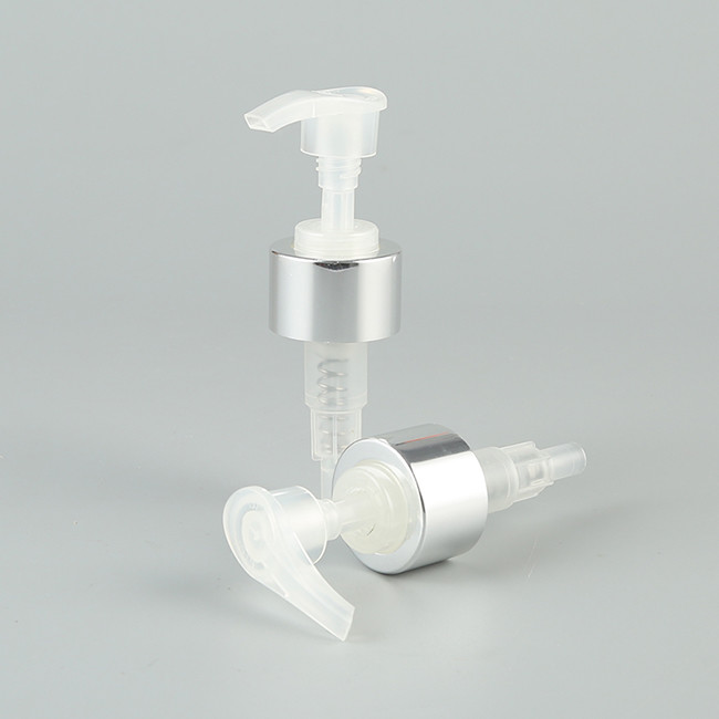 24/410 28-410 Dispensing Lotion Bottle Pump Silver
