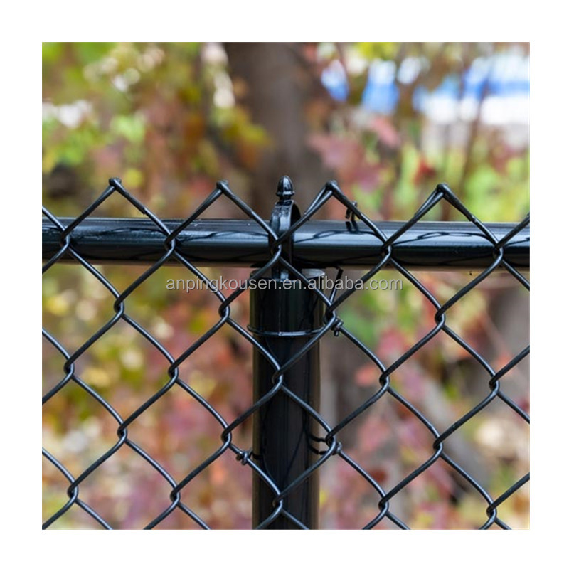 Metal Type Steel Chain Link Netting Fence for Football Court School Sports Playground