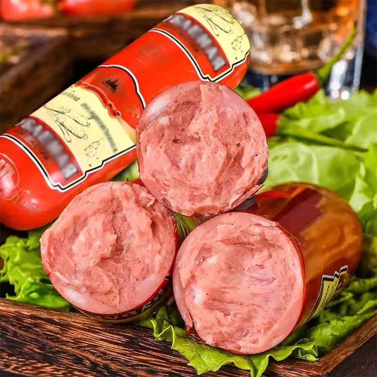 Custom Size PVDC Plastic Sausage Casing Film For Food Packaging Process Wound Roll Packed Industrial Food