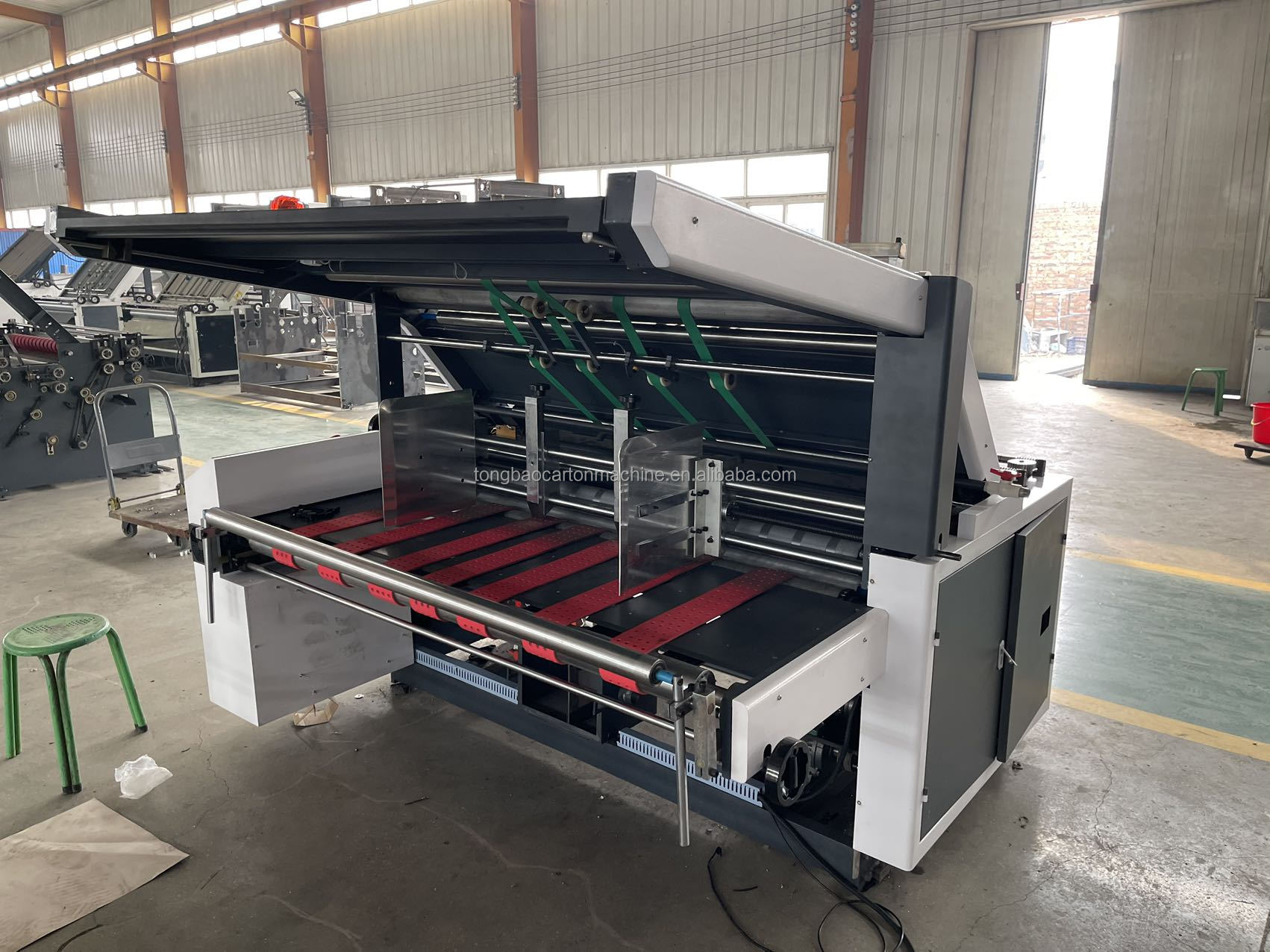 Semi-auto 380V Cardboard Glued BOPP Film Thermal Lamination Machine for Carton Box
