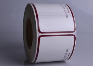China Print custom self adhesive paper printable shipping tracking labels wholesale