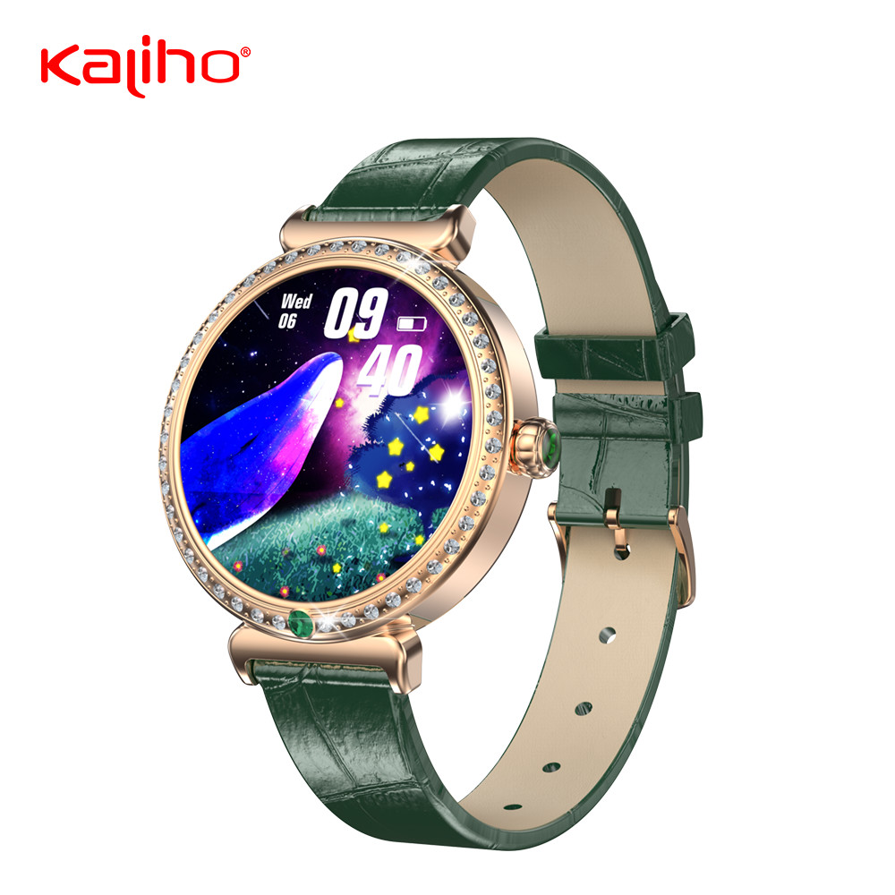 1.28"AMOLED 416*416 H17 Smart Watch IP68 Waterproof Heart Rate Blood Oxygen