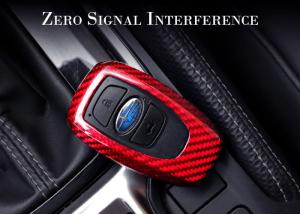 China Glossy Slip Resistant Carbon Fiber Key Case For SUBARU wholesale