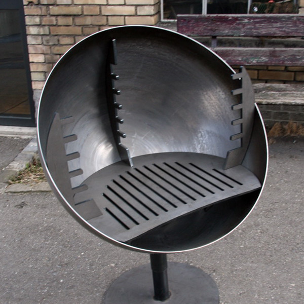 Outdoor Cooking Grills Outdoor Large Corten Steel Fire Pit Fire Bowl BBQ grill