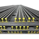 15kg 22kg 30kg 40kg 9-25m Light Steel Rail Railroad Steel Rail South African
