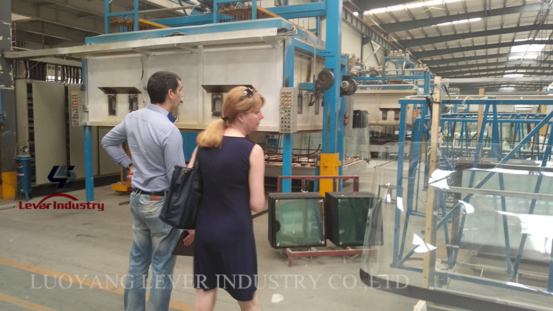 Auto Glass Bending Furnace for Bus front Windshield Glass Bending machine
