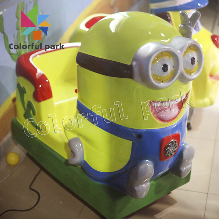 Minion Ride Kiddie Arcade Machine Coin Op Lollipops Supported