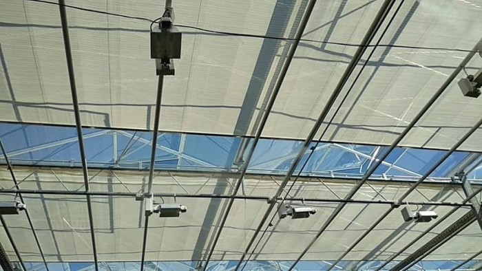 4.3m 55% Shading Rate Aluminum Foil Shade Net Shade Screen Shadow Cloth For Inner Shading System