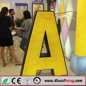 China Anti-wind strong sound thin vacuum hotsale alphabet letter led signage,flexible parts wholesale