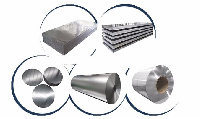 Mill Finish Anodized Aluminum Discs Aluminum Circles For Crafts 3000 Series