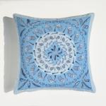 Nordic Square Geometric Patterns Indian Block Print Cushion Covers Morocco