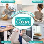 Customized 2mm Kitchen Clean Dirty Dishwasher Clean Sign Magnet 3.54*1.97inch