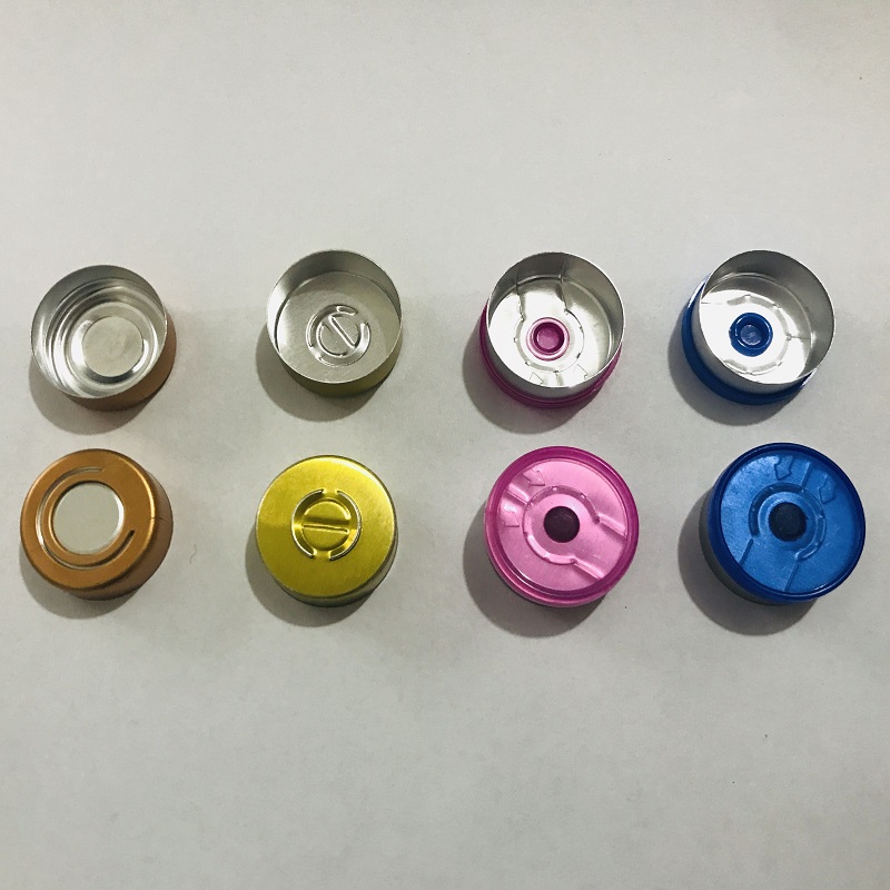20mm Injection Glass Bottle Aluminum Plastic Cap Medicinal Aluminum Lid