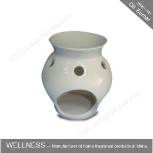 China Home Fragrance Ceramic Oil Burner , Romantic Decoration Beautiful Oil Burners wholesale