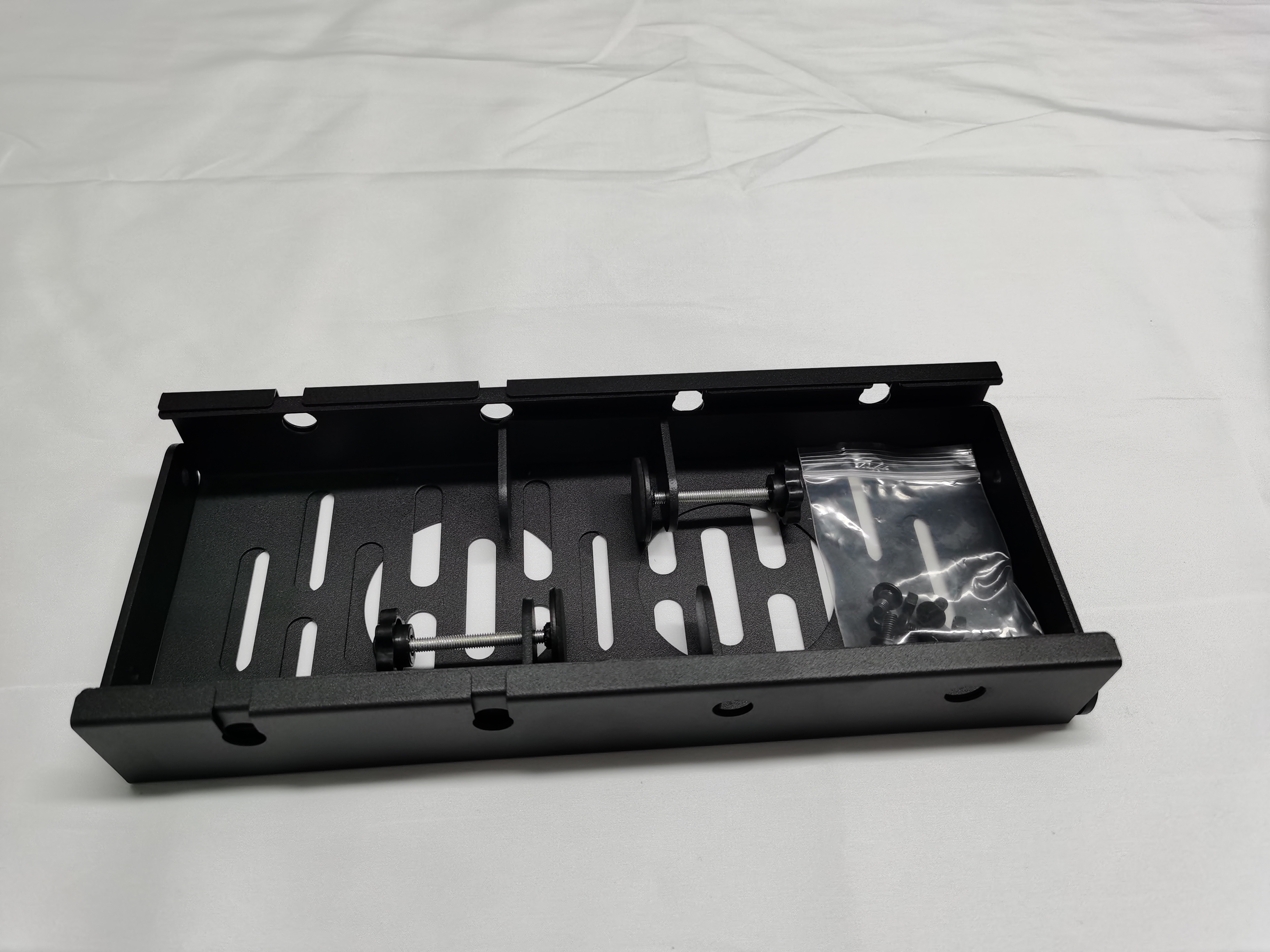Sturdy Metal Cable Tray Basket with Clamp The Ultimate Under Desk Cable Management Tool