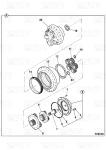 Excavator Final Drive Gearbox Catalog For Hydraulic Travel Motor Drive JS220 20