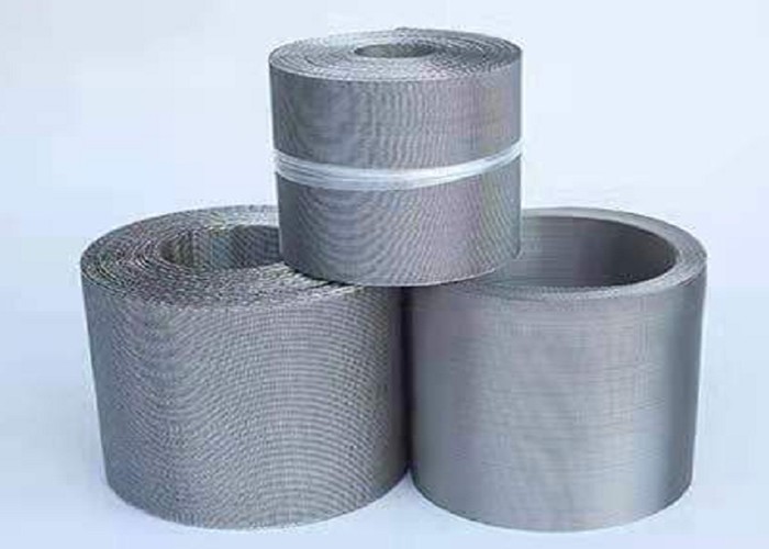 T316 200x1400 Mesh Dutch Weave Screen Mesh , 5 Micron Filter Fabric