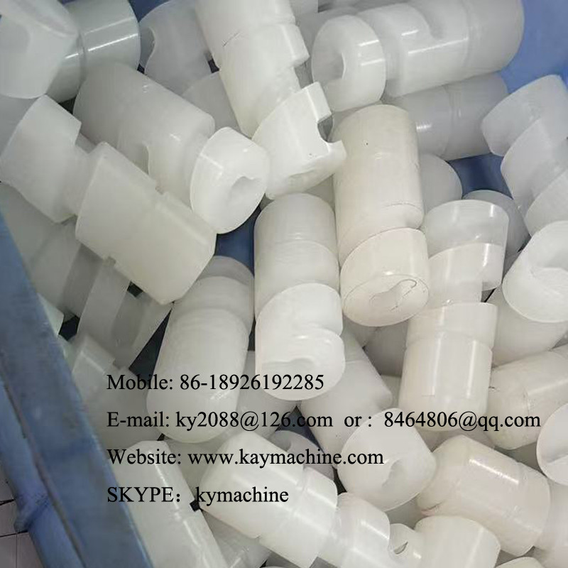 PolyvinylideneFluoride Polyvinylidene fluoride Poly(vinylidene fluoride) Customized PVDF Parts CNC Engineering Plastic Parts PVDF Mechanical Parts