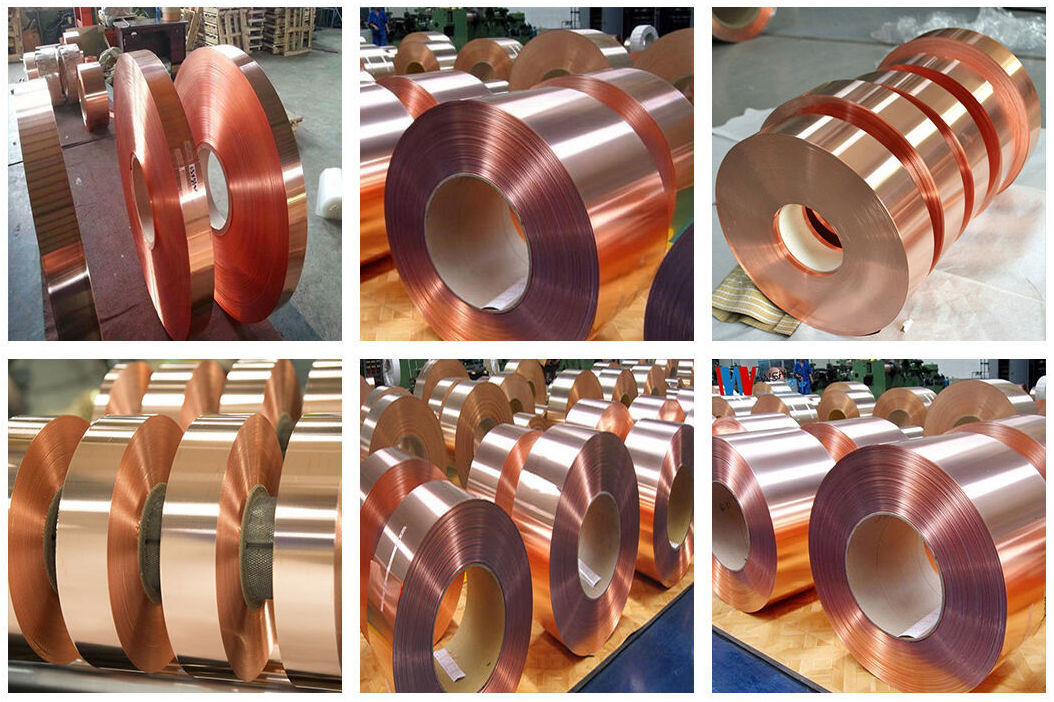 C12300 C1020P Copper Strip Roll ASTM 16 Mil Copper Roll