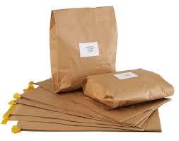 China Brown HDPE 10x13 inches Eco Friendly Shipping Bags wholesale