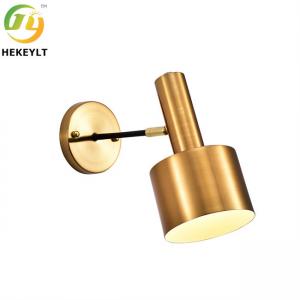 China Indoor Decoration Gold Copper Modern Wall Light E26 Nordic Fashionable wholesale