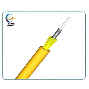 China LSZH Armored Fiber Optic Non toxic and Harmless Indoor Fiber Optic Cable wholesale
