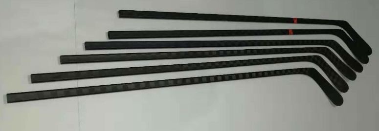 Custom Carbon Fiber Ice Hockey Stick 64" Intermediate Hockey Stick 410g