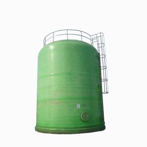 China Frp Water Treatment Fiberglass Chemical Tank Plastic Storage Tanks 7CBM wholesale
