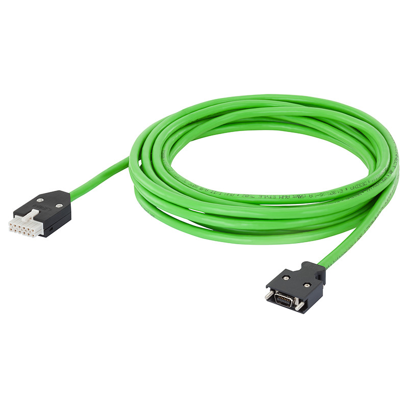 3X 2X SIEMENS Ethernet Cable ENCODER 6FX3002-2CT20-1AB0 IN S-1FL6 LI