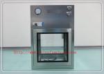 380V 50HZ 750W Cleanroom Cleaning Equipment , Multipurpose Pass Box Air Shower