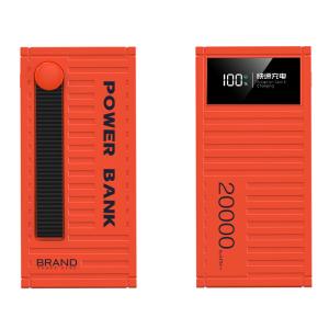 China Li-Polymer Battery 20000mAh PD Power Bank 22.5W 360G Mobile Supply for Gift Family Day wholesale