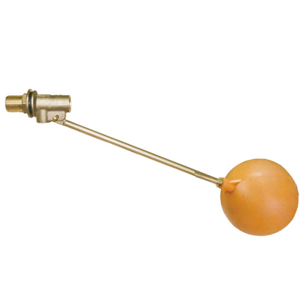 Bulkhead MNPT Brass Float Valve brass fill valve 3/4 In 65gram