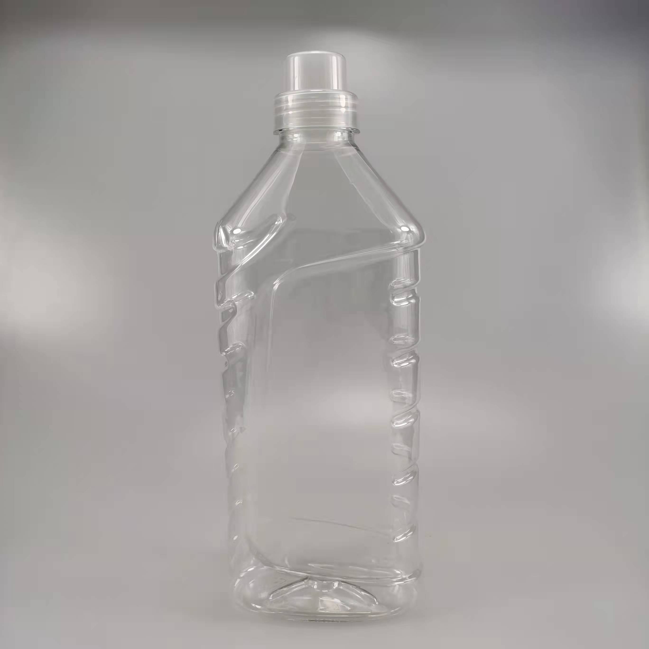 Screen Printing 1.25L PET Surface Cleaner Remover Floor Cleaner Bottle With Screw Cap