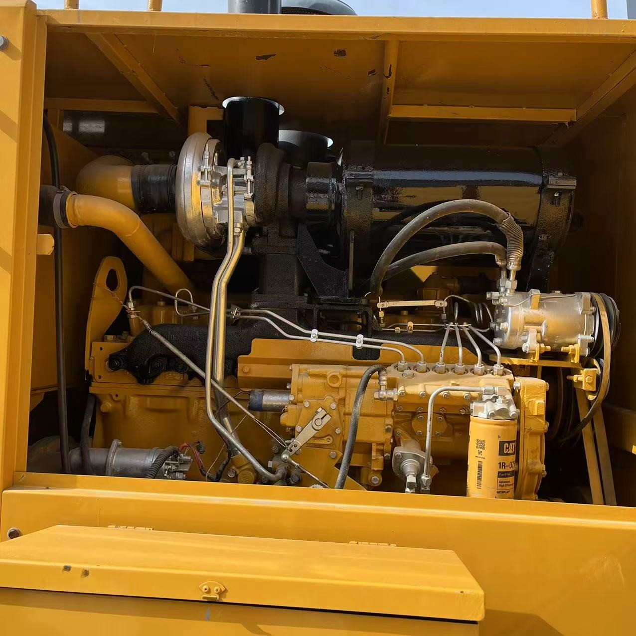 Used Caterpillar 120k Motor Grader in High Quality Strong Engine Secondhand Grader