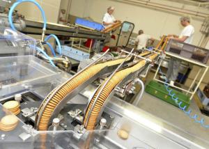 China Cookie Biscuit Production Line Packaging Conveyor Systems Long Service Life wholesale