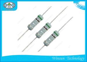 China Ultimate Voltage Metal Oxide Film Resistor 200 Ohm 500 Ohm 1 / 2W Resistor wholesale