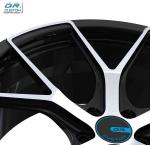 1 Piece Racing Forged Wheels Hyper Black ET25 5x112 18 Inch Rims
