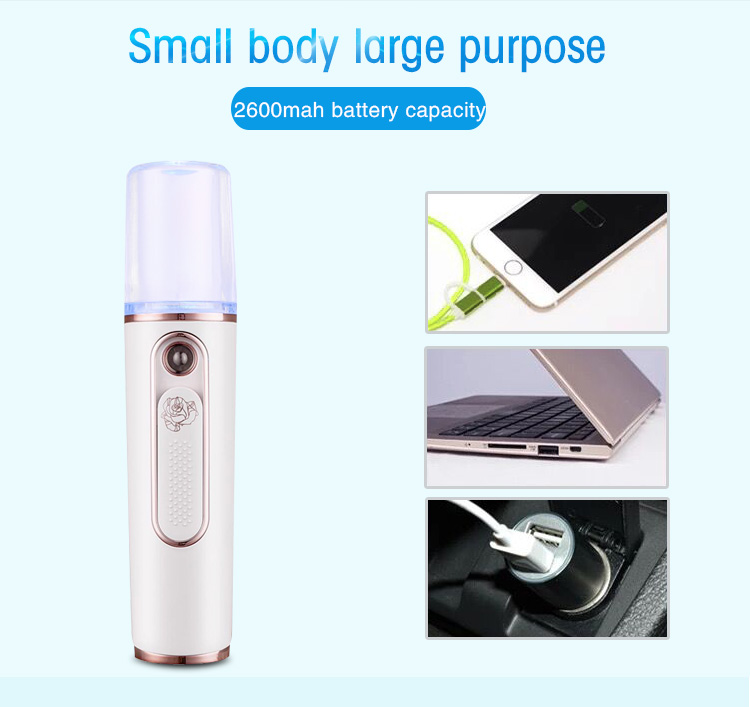 0.2 Um Ultra Fine Nano Facial Mister Fast Charge Power Bank OEM Service