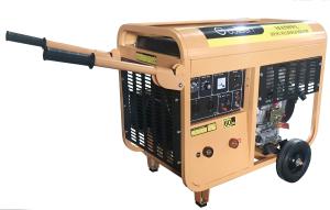 China Electric Start Diesel Welder Generator 50 - 180A Welding Current Diesel Engine wholesale