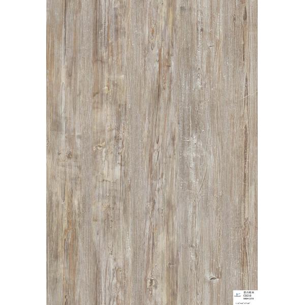 True Glueness Fireproof Stone Vinyl Flooring / Waterproof Provide SPC Flooring