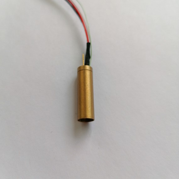 Compact 1-5mW Laser DPSS Module for Laser Alignment 6.3x18mm Working Voltage 2.7-5.0V