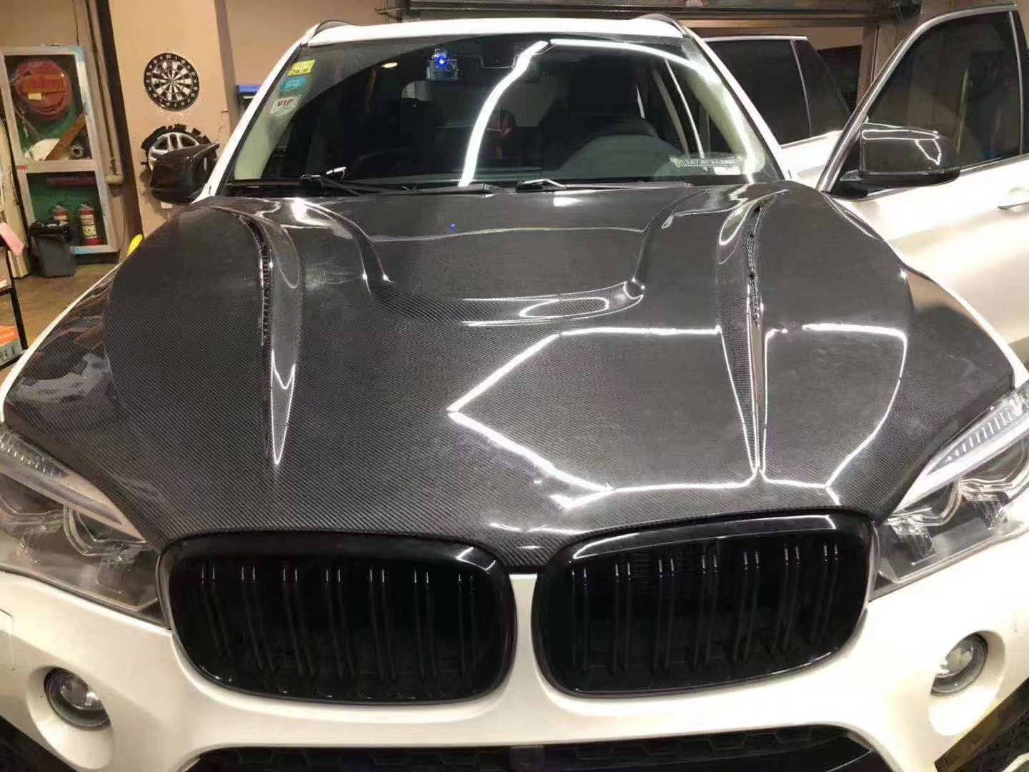 Selling for BMW X5 X6 F15 F16 Carbon Fiber Hood Carbon Fiber Hood X5 X6 Carbon Fiber Cover