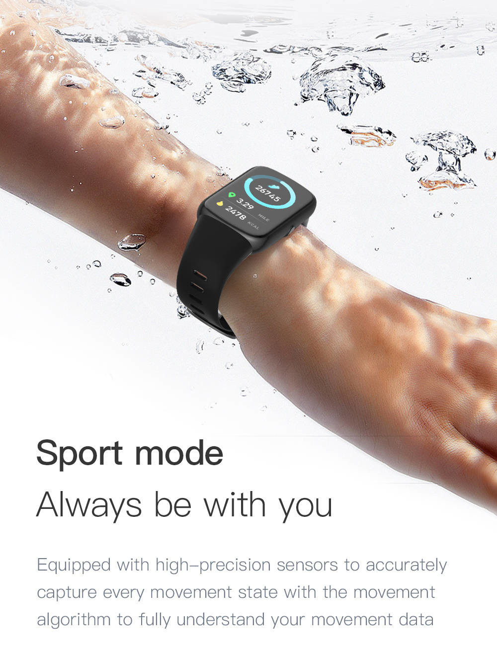 Women ABS Bluetooth Smart Wristband 11 Sport Model Music Control Weather Display