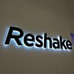 Custom Metal Logo Sign Stainless Steel Backlit Outdoor Illuminated Advertising