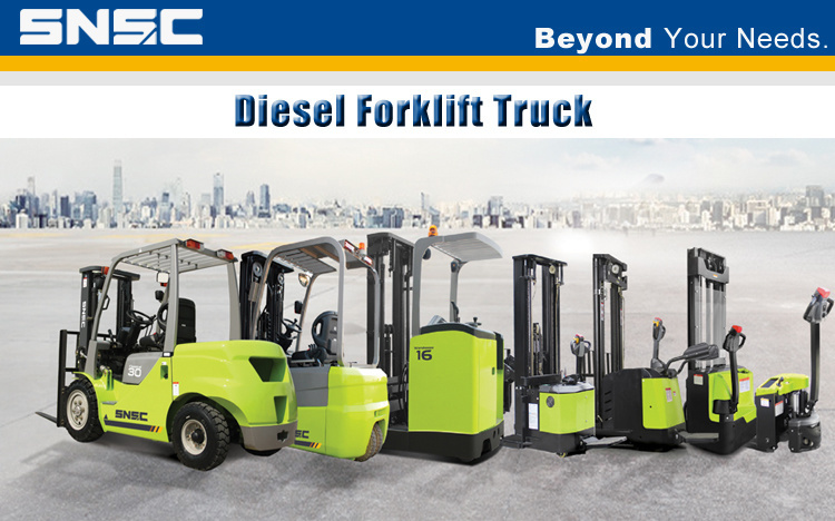 3ton LPG Fork Lifter Gas Propane Forklift with Fork Positioner and Side Shifter