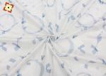 Wholesale Textile Fabric Manufacturer Cheap Price Sale White Print Polyester