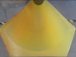 Industrial Nature PU Polyurethane Parts Elastic With Abrasion Resistance