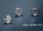 Colorless Polished Round Moissanite 7.5mm For Engagement Ring